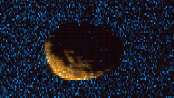 Фотография Фобоса, полученная зондом MAVEN
