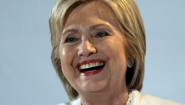 Кандидат в президенты США от демократов Хиллари Клинтон на праймериз во Флориде. Архивное фото