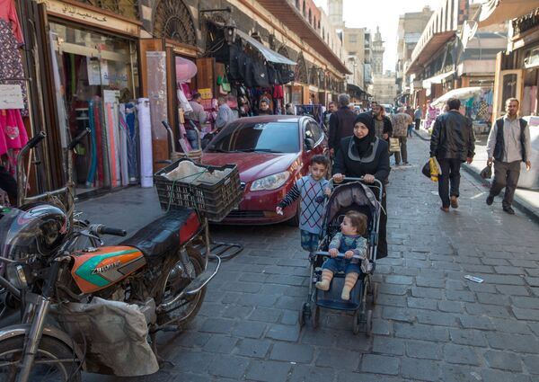 Рынок в Старом городе Дамаска