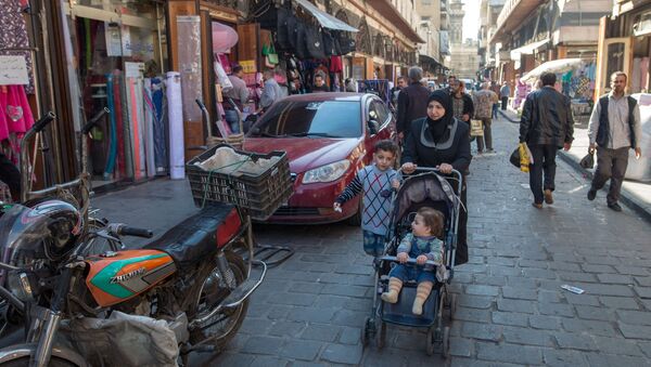 Рынок в Старом городе Дамаска. Архивное фото