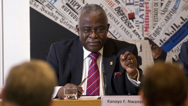 Президент Международного фонда сельскохозяйственного развития (IFAD) Канайо Нванзе. Архивное фото