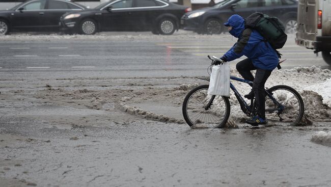 Уборка снега в Москве