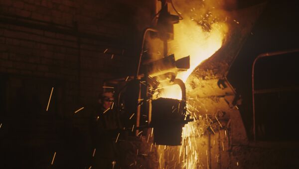 В цехе точного стального литья Чебоксарского агрегатного завода
