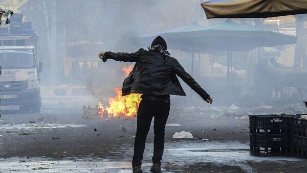 Протесты  в Турции. Архивное фото