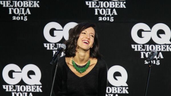Матильда Шнурова на торжественной церемонии вручения премии издания GQ Человек года в концертном зале Барвиха Luxury Village