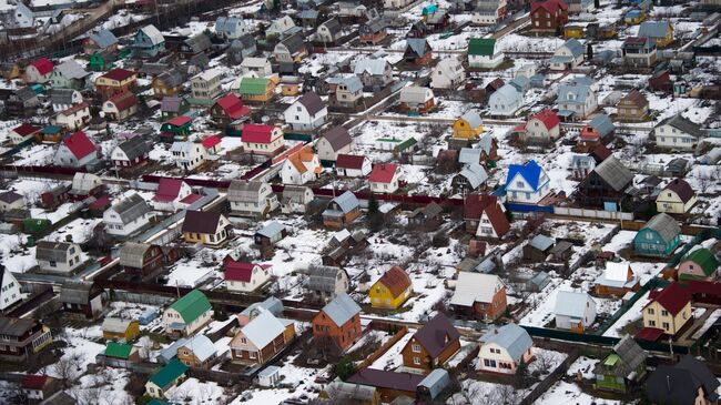 Виды Московской области с вертолета. Архивное фото