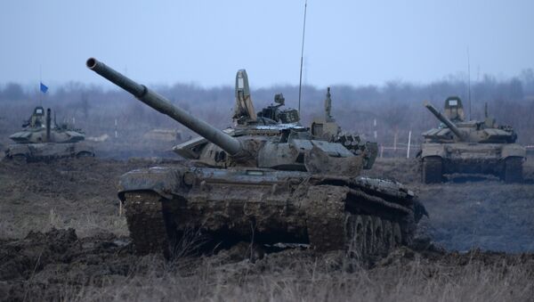 Танк Т-72Б3. Архивное фото