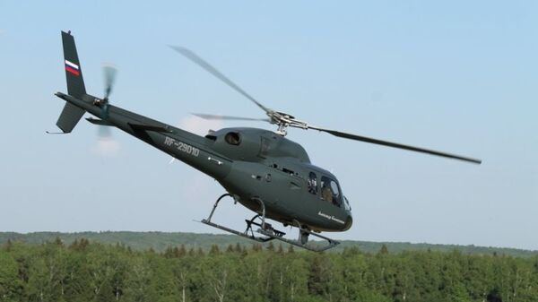 Вертолет Eurocopter АS-365. Архивное фото
