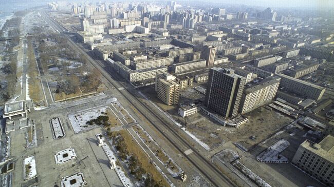 Панорама Пхеньяна. Архивное фото