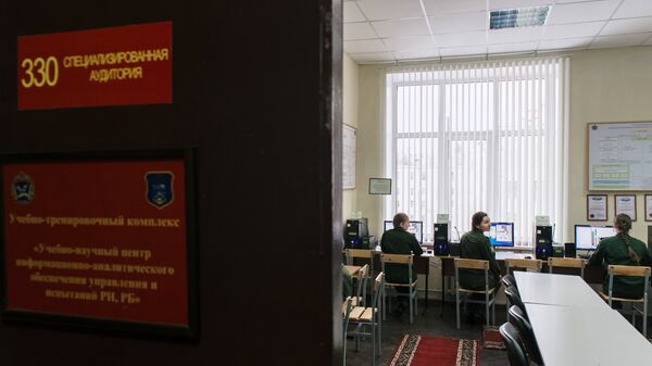 Учебные занятия в Военно-космической академии в Санкт-Петербурге