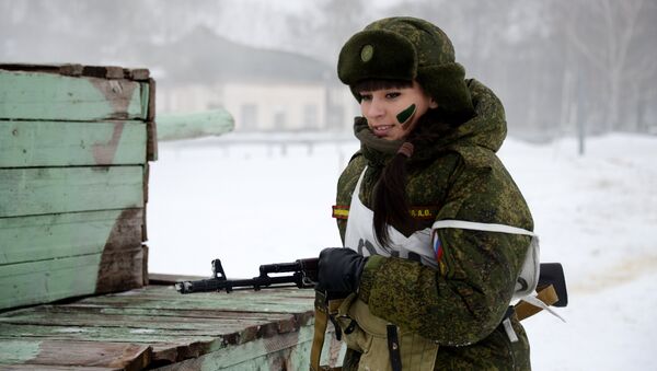 Конкурс для женщин-военнослужащих Макияж под камуфляж в Переславле-Залесском