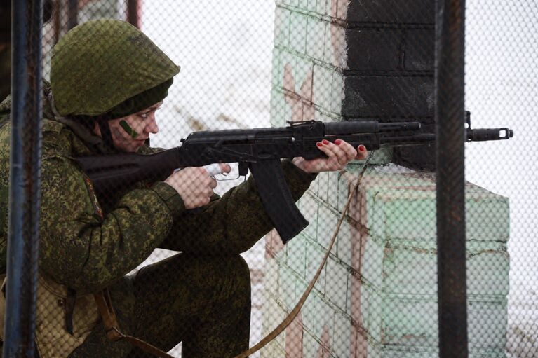 Конкурс для женщин-военнослужащих Макияж под камуфляж в Переславле-Залесском