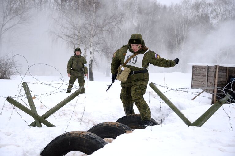 Конкурс для женщин-военнослужащих Макияж под камуфляж в Переславле-Залесском