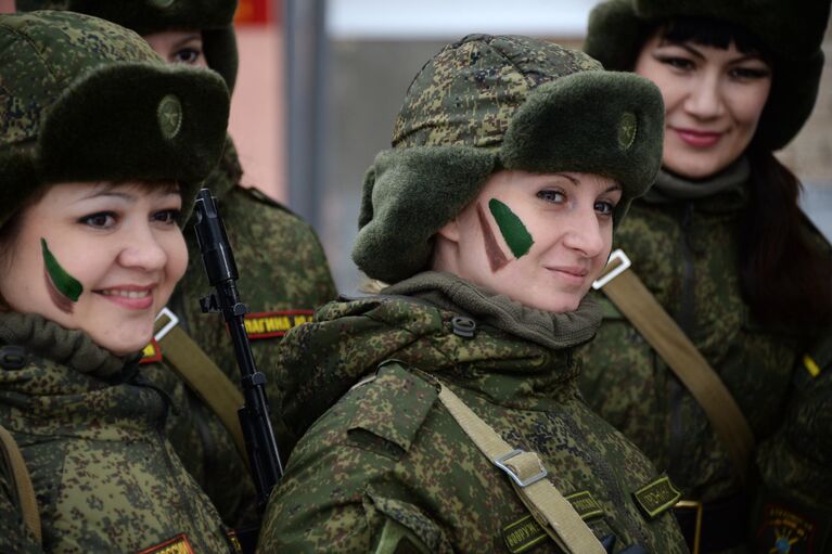 Конкурс для женщин-военнослужащих Макияж под камуфляж в Переславле-Залесском