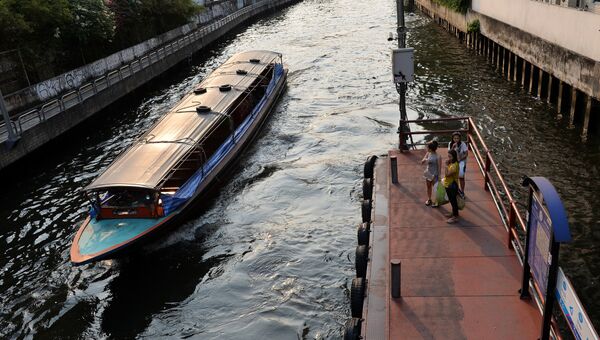 Канал в Бангкоке, Таиланд. Архивное фото