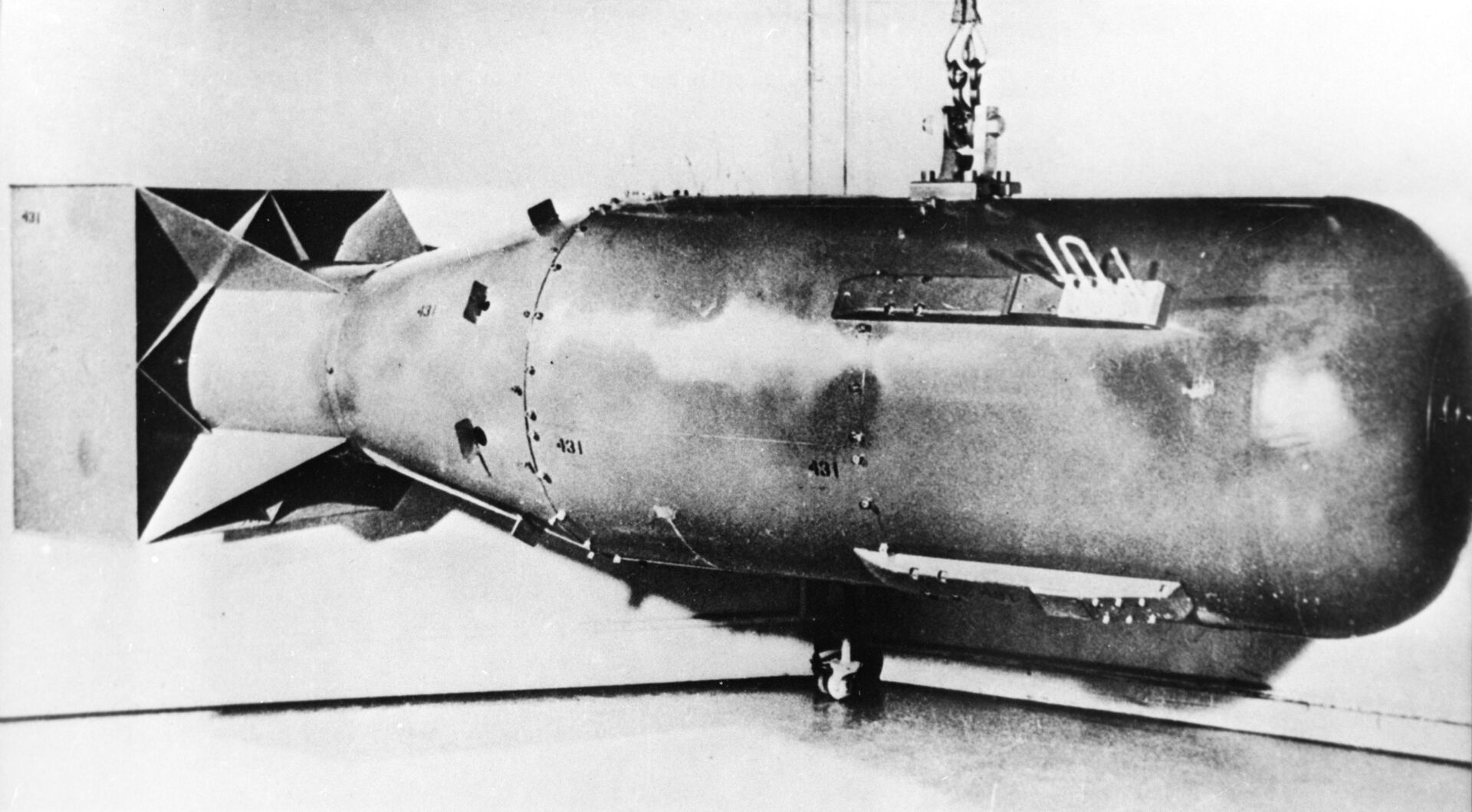 Атомная бомба Малыш, сброшенная на Хиросиму - РИА Новости, 1920, 11.12.2020