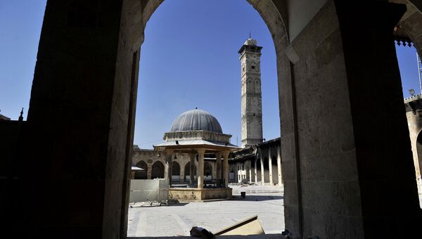Великая мечеть Алеппо. Архивное фото