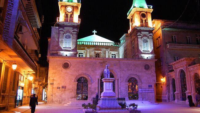 Маронитский собор Святого Илии-пророка в Алеппо. 2007 год