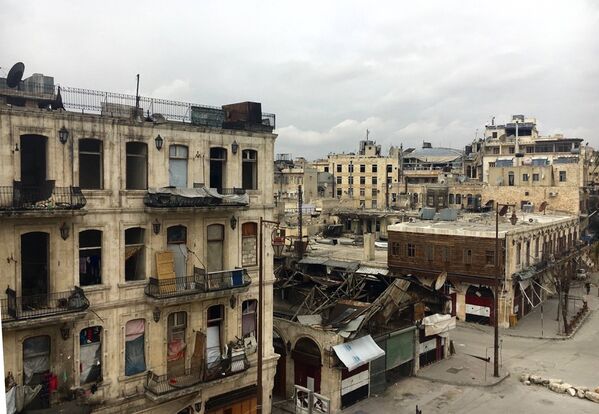 В историческом центре (Старом городе) в Алеппо