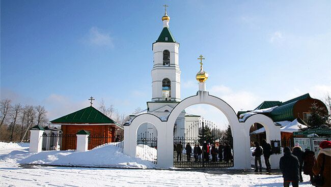 Храм Живоначальной Троицы в селе Шарапово Троицкого района