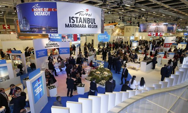 Выставочный стенд Турции. Международная туристическая ярмарка ITB в Берлине, март 2016