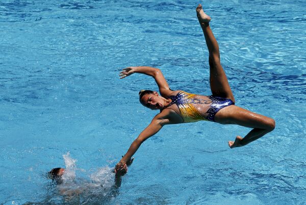 Синхронное плавание в Рио-де-Жанейро, Бразилия