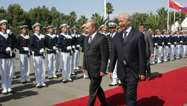Официальный визит президента России в Королевство Марокко. Архив