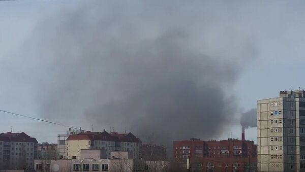 Пожар, Уфа, Сипайлово, 16 марта 2016
