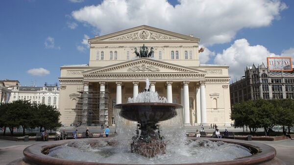 Здание Большого театра в Москве