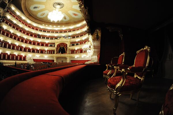 Интерьер Большого театра в Москве после завершения реконструкции