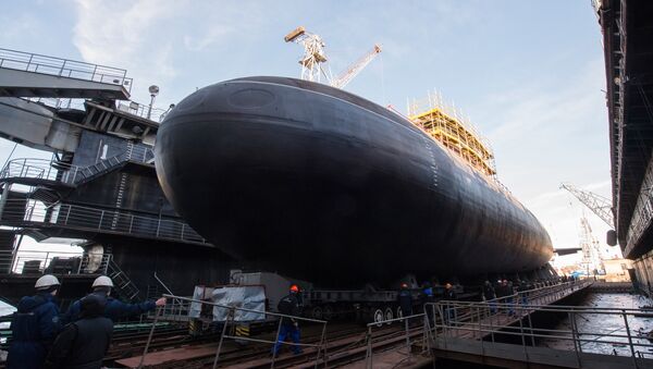 Подводная лодка Великий Новгород проекта 636. Архивное фото