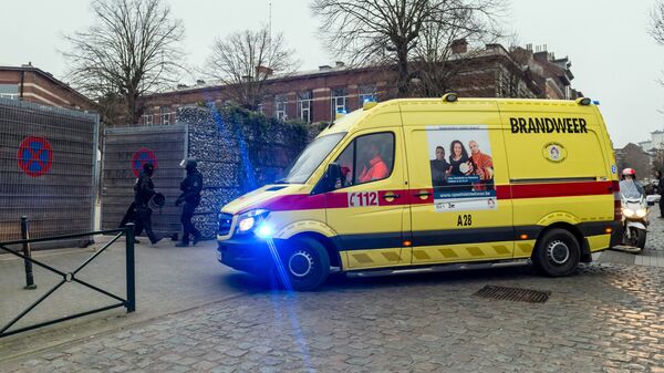 Машина скорой помощи в Бельгии