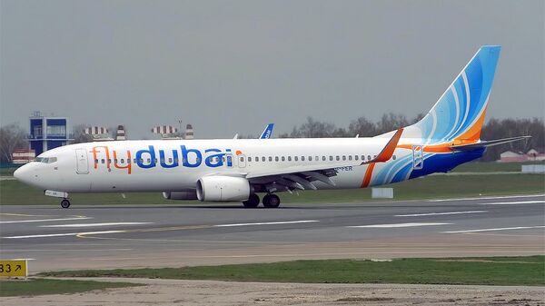 Boeing 737-800 авиакомпании Fly Dubai 