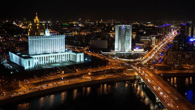 Вид на Дом Правительства. Архивное фото