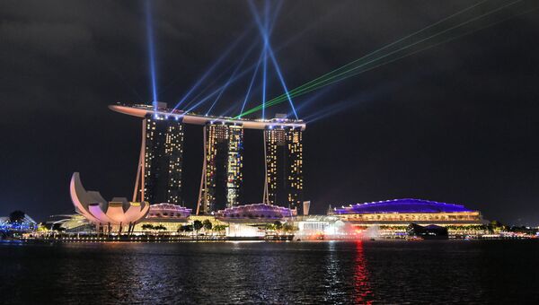 Экологическая акция Час Земли в Сингапуре