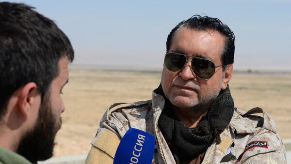 Главнокомандующий группировкой сирийских ополченцев Соколы пустыни Мохаммед Джабер