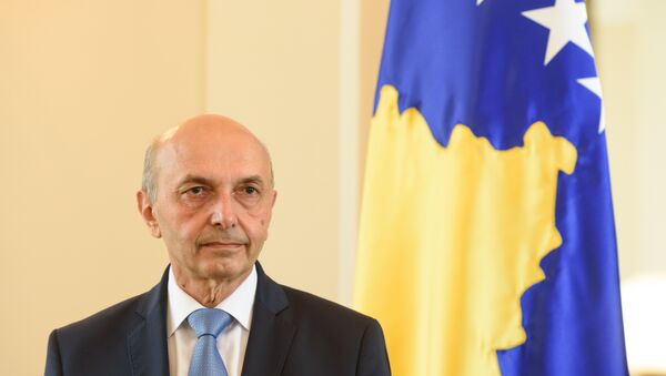 Премьер-министр самопровозглашенной республики Косово Иса Мустафа