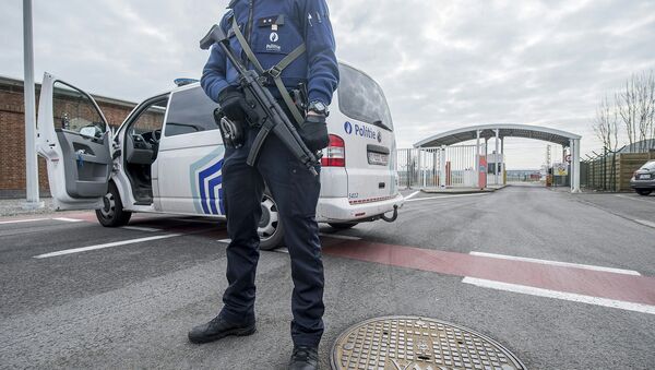 На месте взрывов в аэропорту Брюсселя. 22 марта 2016