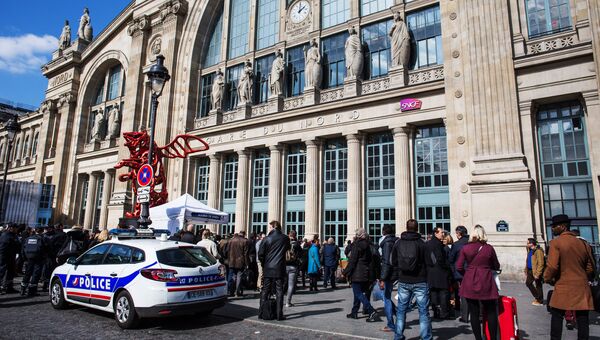 Усиление мер безопасности на Северном вокзале в Париже. Архивное фото