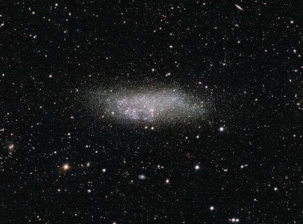 Галактика WLM в созвездии Кита