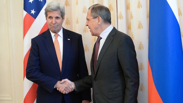 Встреча главы МИД РФ С.Лаврова с Государственным секретарем США Дж.Керри