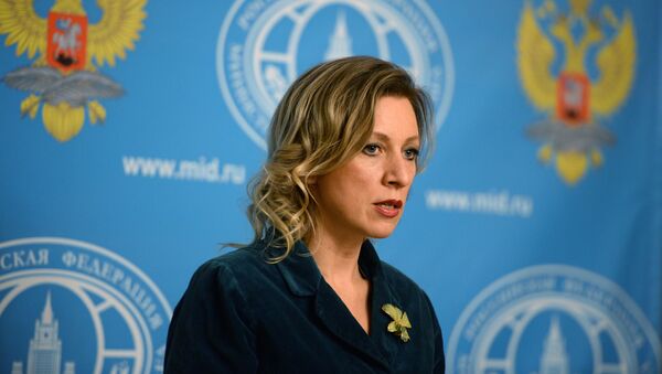 Официальный представитель министерства иностранных дел РФ. Мария Захарова