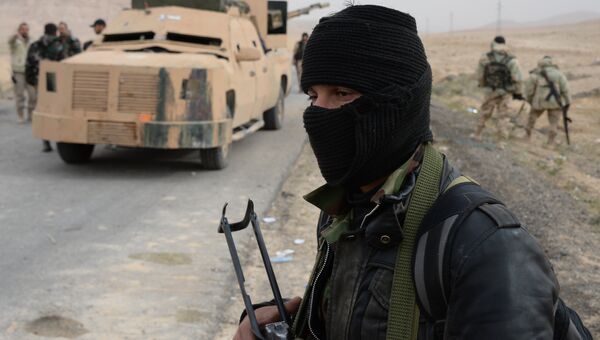 Сирийская армия и ополчение ведут бои за Пальмиру. Архивное фото