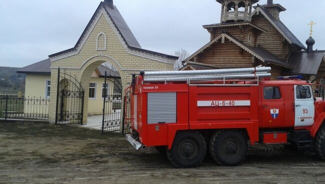 Обрушение в храме в селе Алферовка