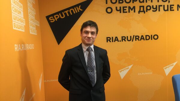 Николай Шлямин, политолог, лидер общественного движения Объединенный молодежный фронт