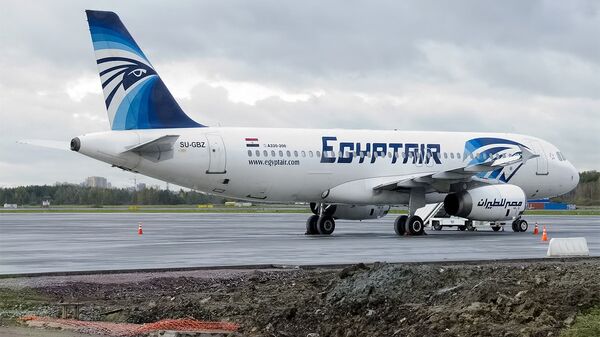 Самолет компании EgyptAir. Архивное фото