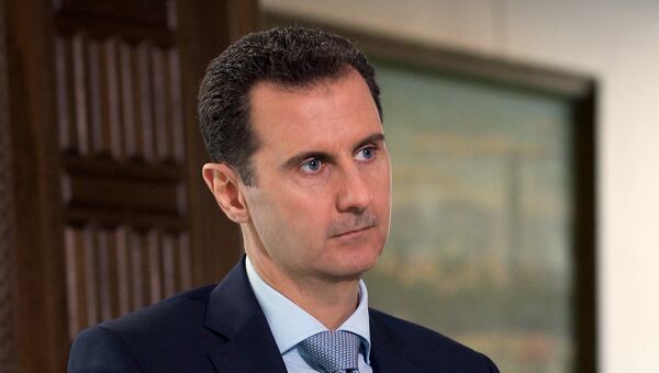 Президент Сирии Башар Асад . Архивное фото
