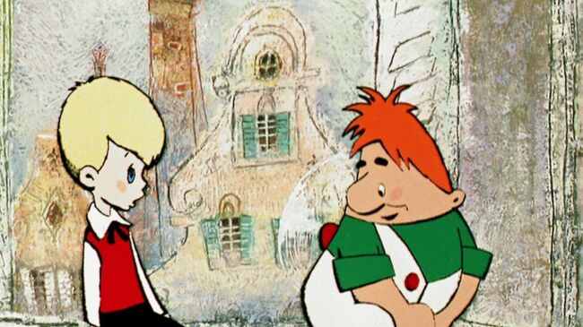 Кадр из мультфильма Малыш и Карлсон. Архивное фото