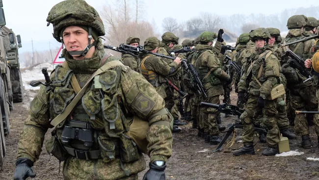Военнослужащие. Архивное фото