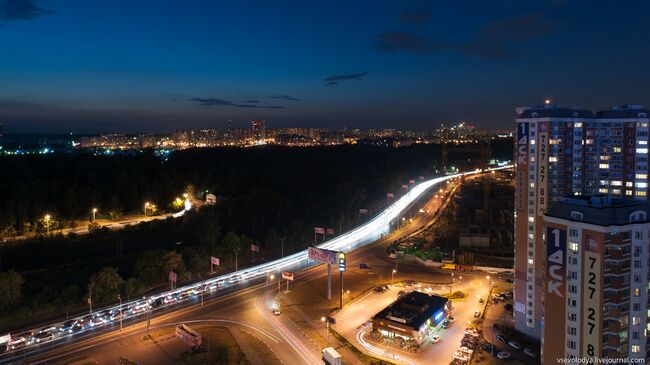 Город Красногорск.Архивное фото